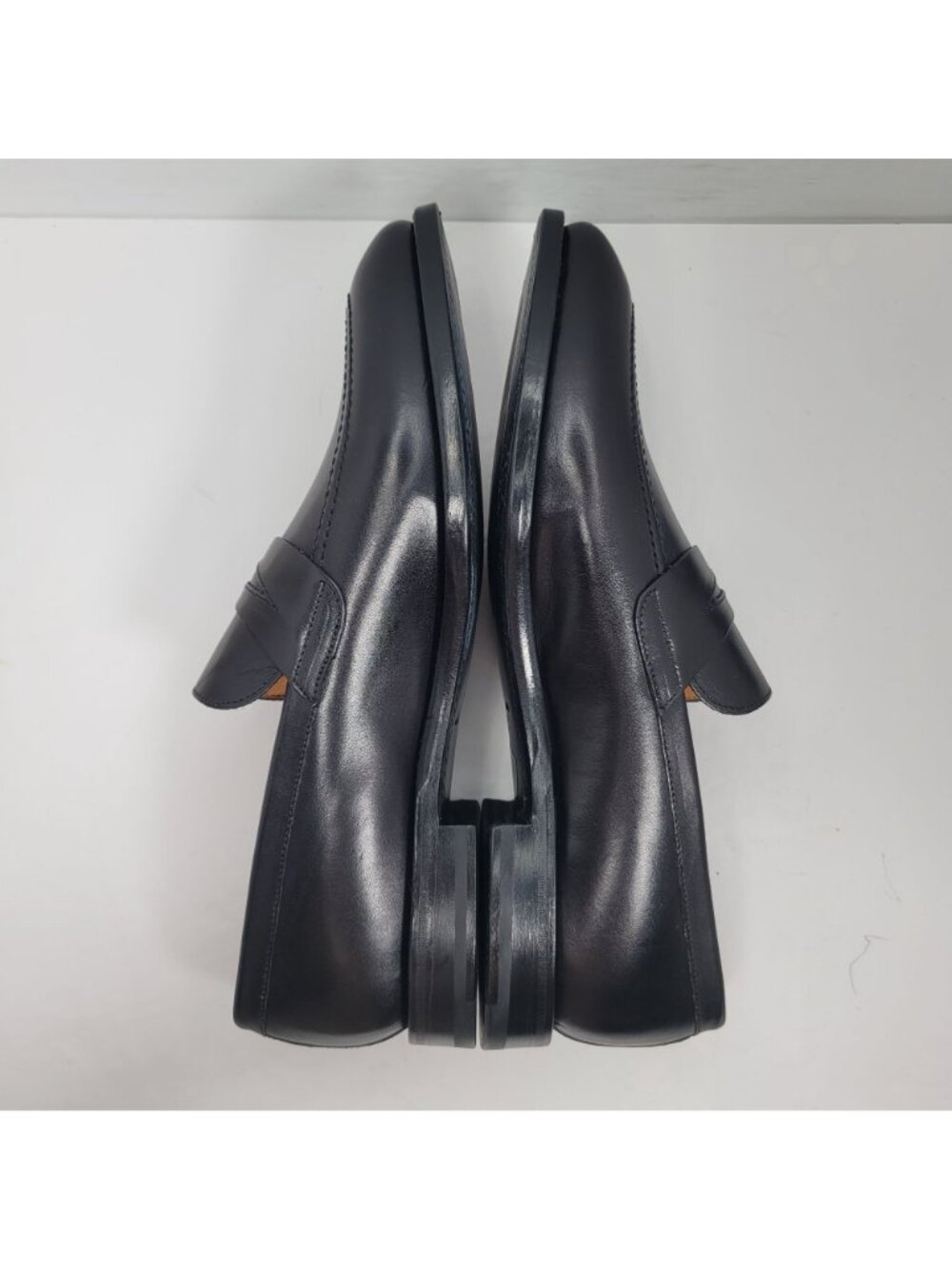 Hall Madden Men's Penny Loafer Dress Shoes Made in Italy US Size 10.5 EU 43.5 - Picture 6 of 8